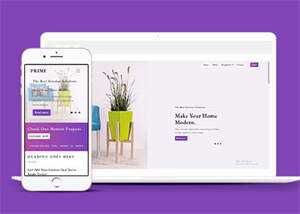 紫色家居装饰公司网站模板下载 发卡网创- 首码创想网创资源