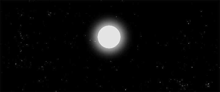 css3黑夜星空月亮发光星星闪烁动画特效 发卡网创- 首码创想网创资源