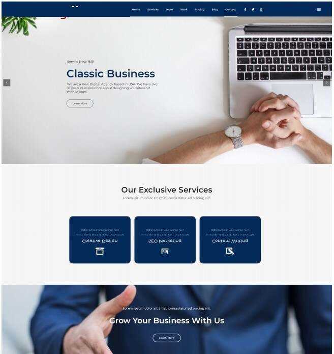 品牌设计数据营销机构网站模板 发卡网创- 首码创想网创资源