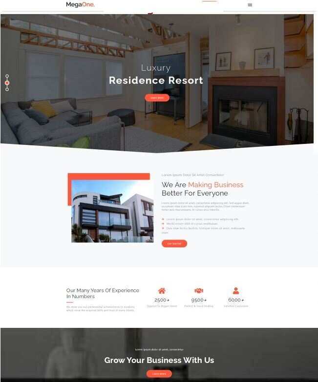 地产代理服务公司HTML5网站模板 发卡网创- 首码创想网创资源