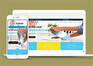 消毒液洁具企业响应式网站模板 发卡网创- 首码创想网创资源