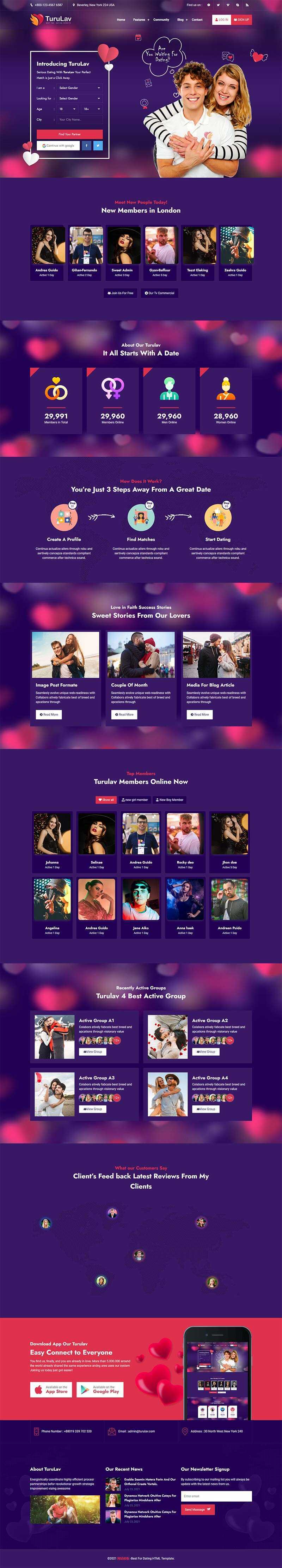 bootstrap交友社交平台响应式网站html模板 发卡网创- 首码创想网创资源