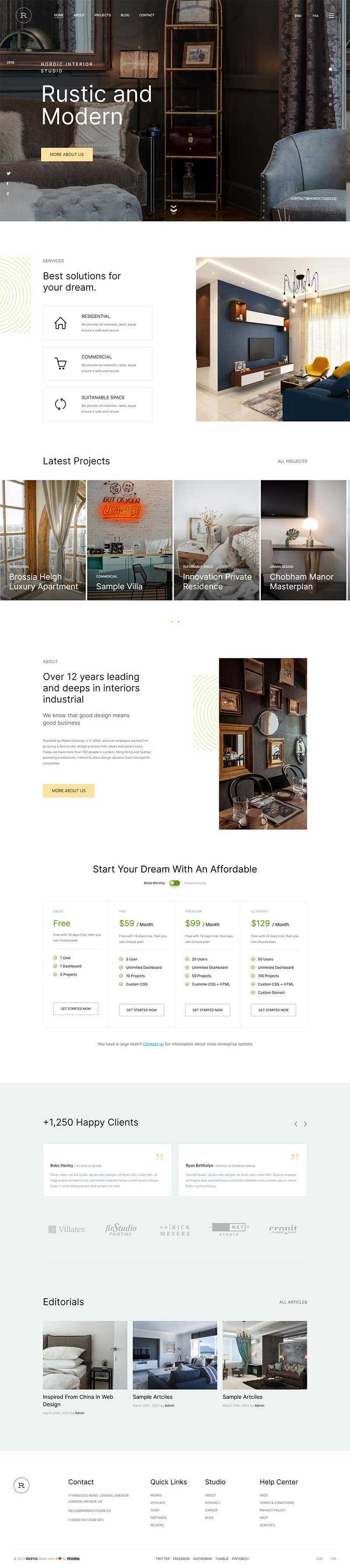 Bootstrap5多用途的企业展示网站html5模板 发卡网创- 首码创想网创资源