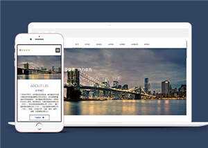 响应式金融企业前端模板下载 发卡网创- 首码创想网创资源