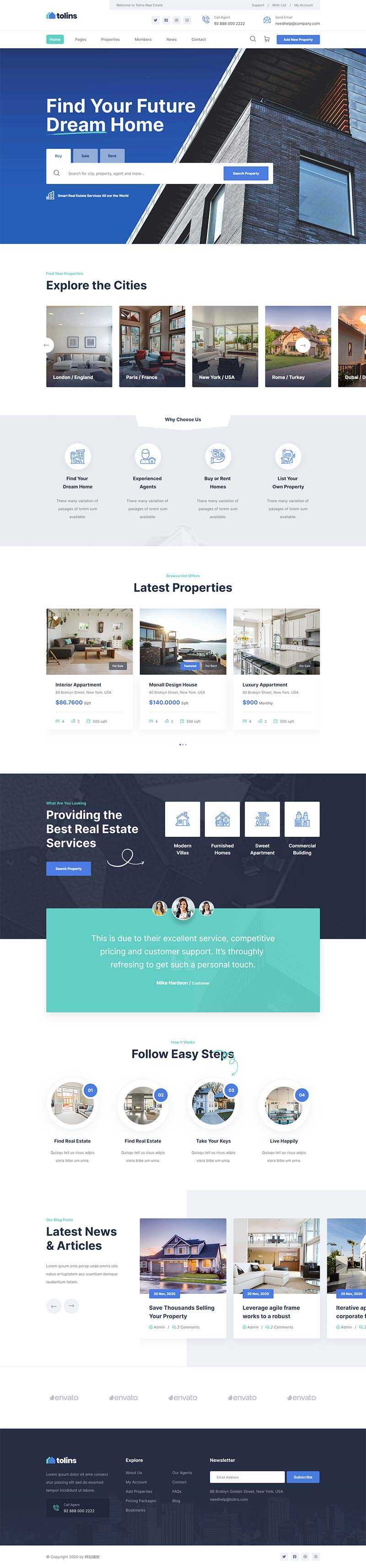 bootstrap二手房房地产业务销售网站HTML模板 发卡网创- 首码创想网创资源