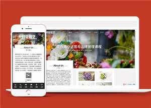 鲜花花艺公司网站源码下载 发卡网创- 首码创想网创资源