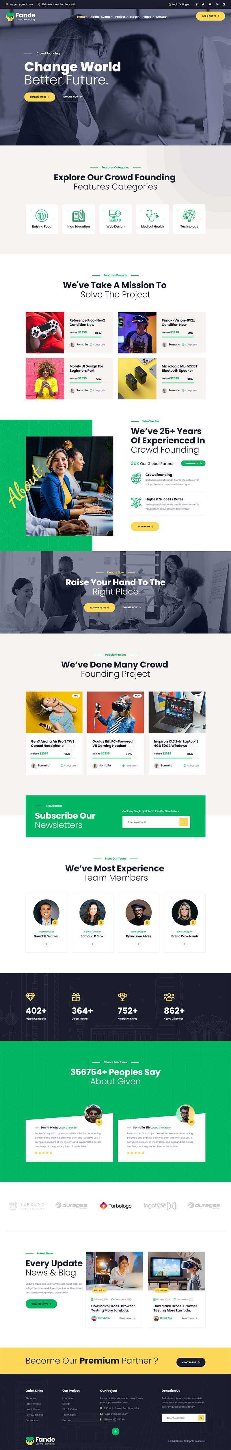 创业投资众筹平台HTML5模板 发卡网创- 首码创想网创资源