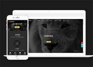 简洁品牌设计建设类网站前端模板 发卡网创- 首码创想网创资源