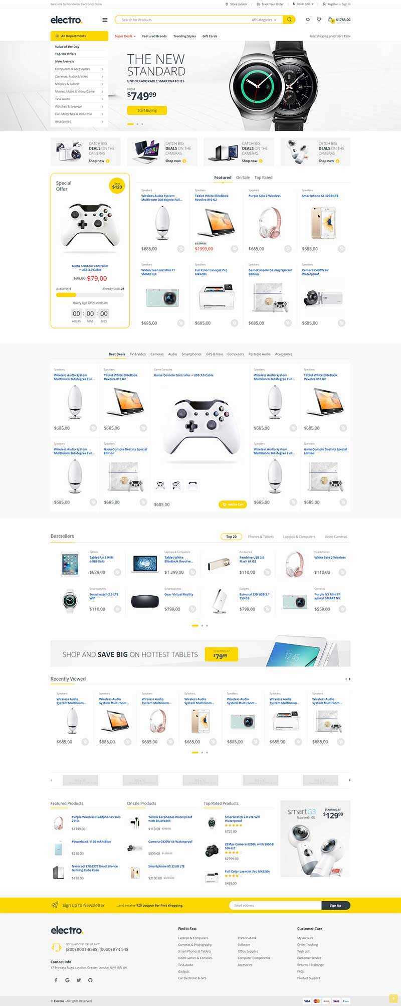 简洁明亮的综合型电子商城html模板 发卡网创- 首码创想网创资源