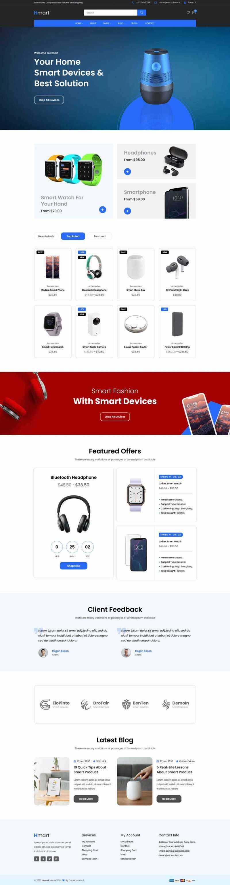 智能数码产品销售商城HTML模板 发卡网创- 首码创想网创资源