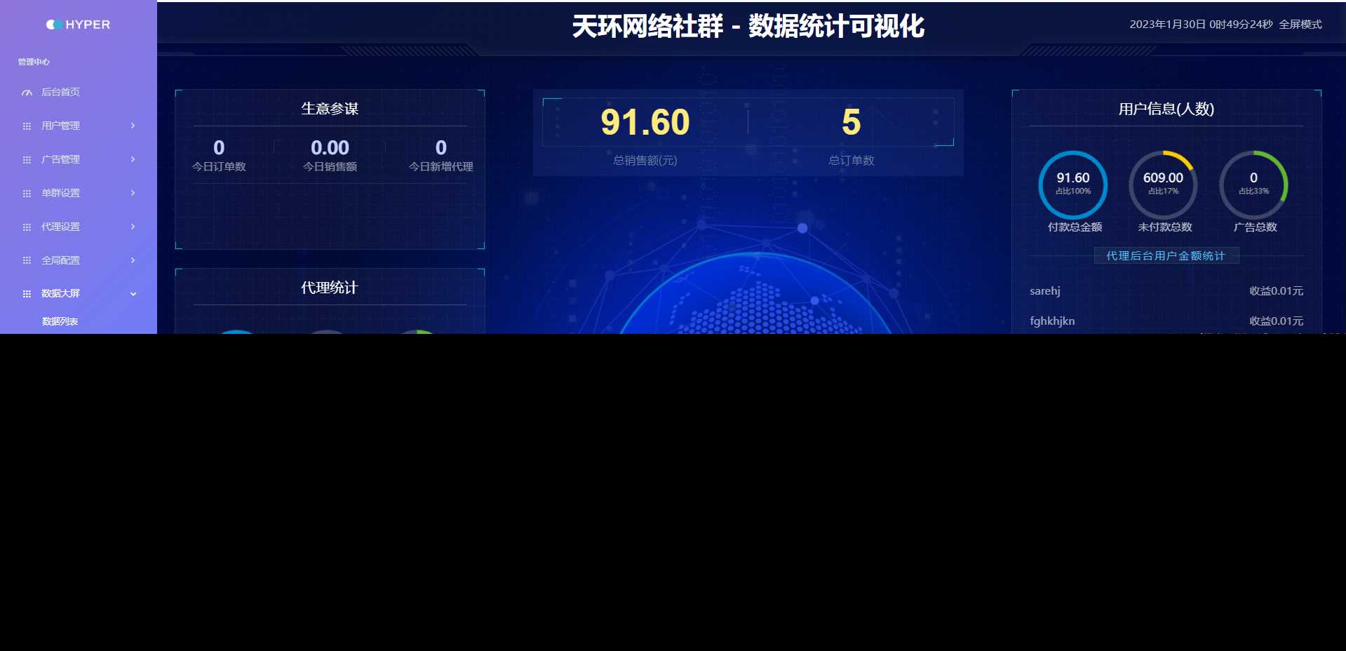 天环付费进群系统V1.2 发卡网创- 首码创想网创资源