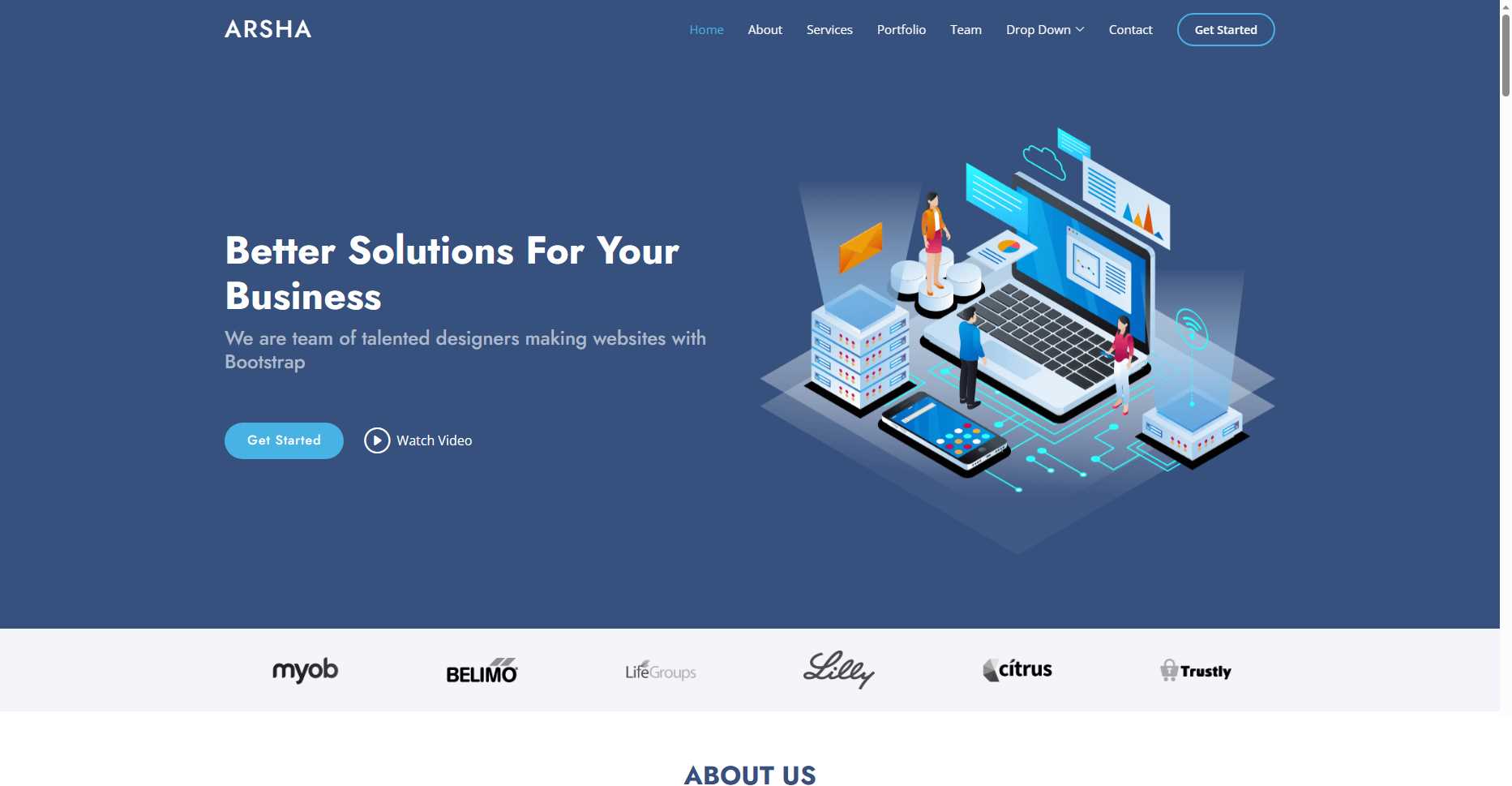 bootstrap模板分享可用于企业站等多种网站都实用 发卡网创- 首码创想网创资源