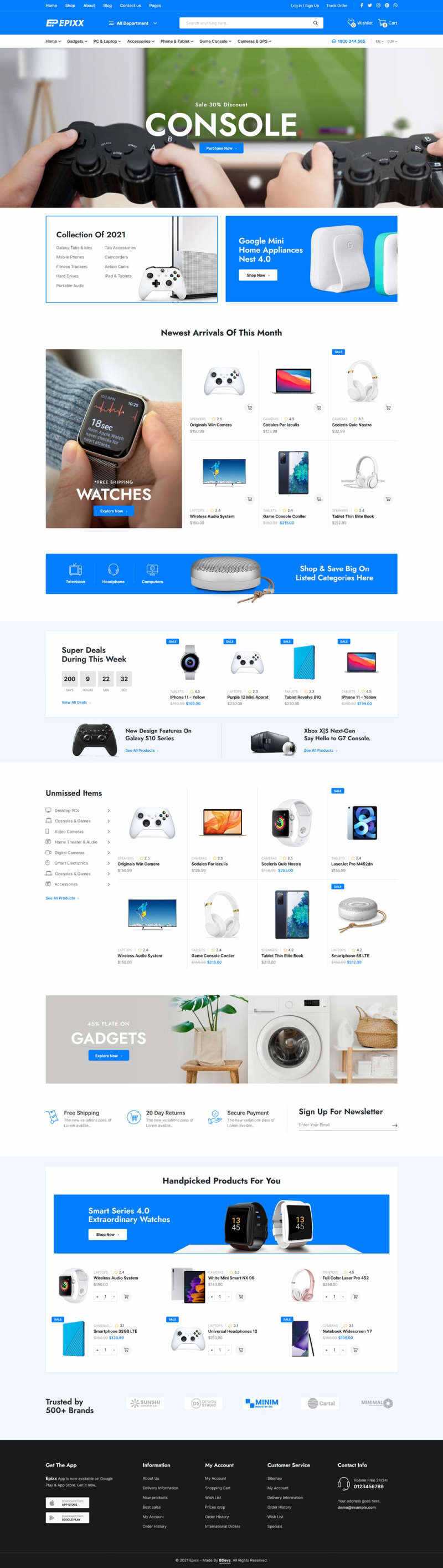 数码产品电子商务HTML响应式模板 发卡网创- 首码创想网创资源