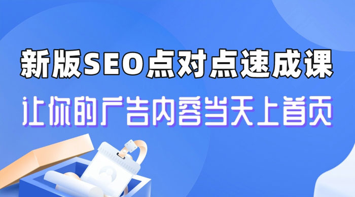 新版 SEO 点对点引流速成课：让你的广告内容当天上首页 发卡网创- 首码创想网创资源