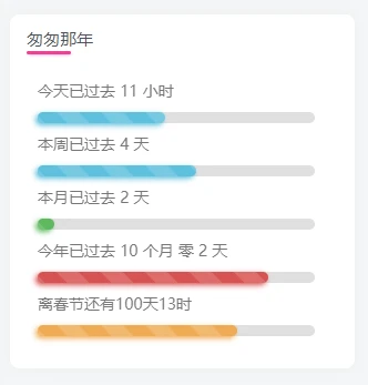图片[1] 发卡网创- 首码创想子比主题美化-给子比侧边加一个人生倒计时 发卡网创- 首码创想网创资源